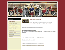 Tablet Screenshot of chromynaveterany.cz